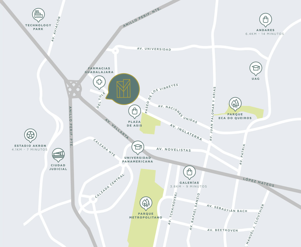 departamentos-lujo-merak-zapopan-mapa